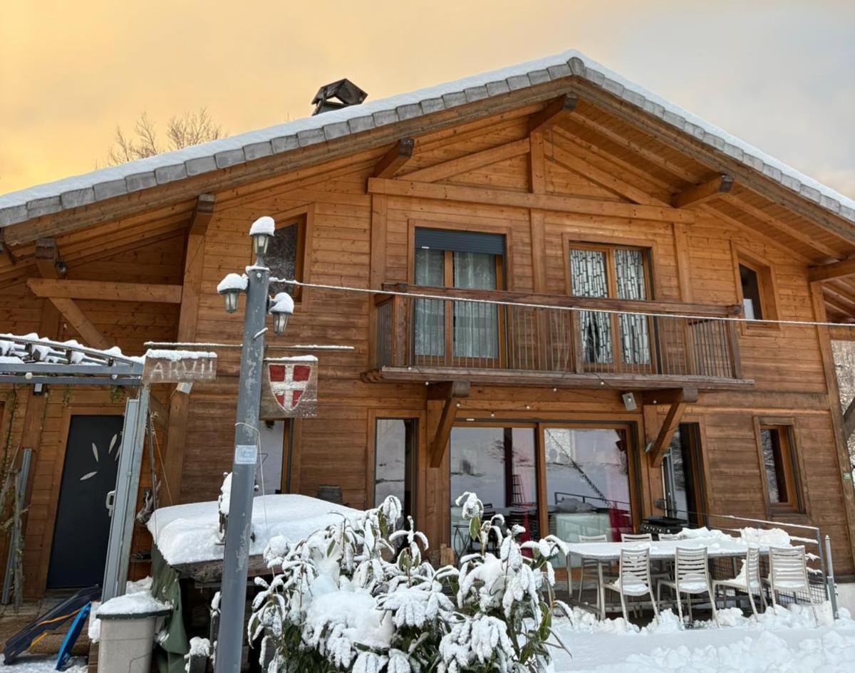 Chalet les Vagnys - Lac des Vernays La Riviere-Enverse Extérieur photo